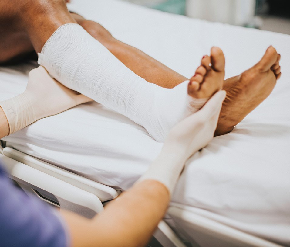 Personal injury attorney meeting with client San Luis Obispo California 93401